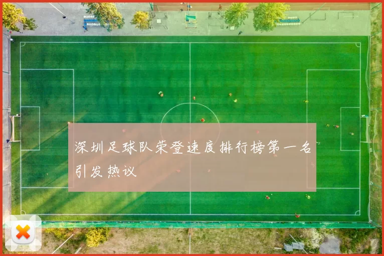 深圳足球队荣登速度排行榜第一名引发热议