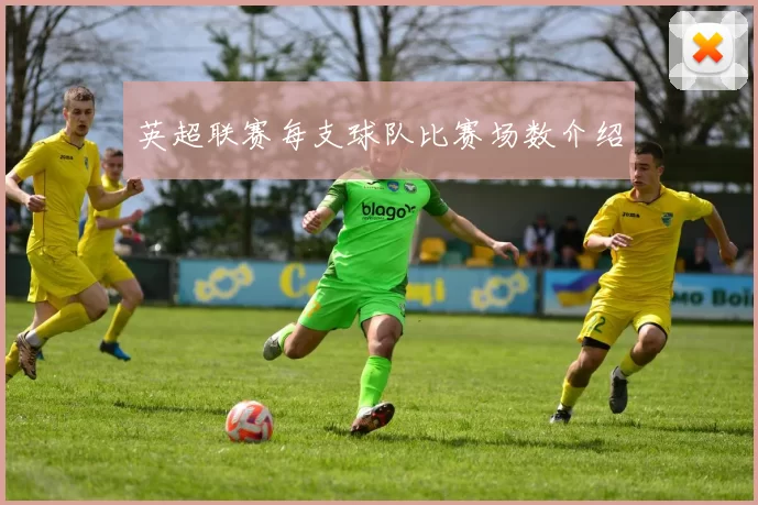 英超联赛每支球队比赛场数介绍