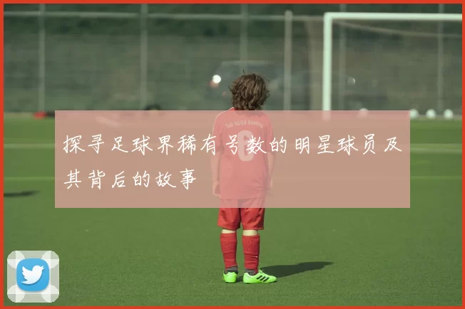 探寻足球界稀有号数的明星球员及其背后的故事